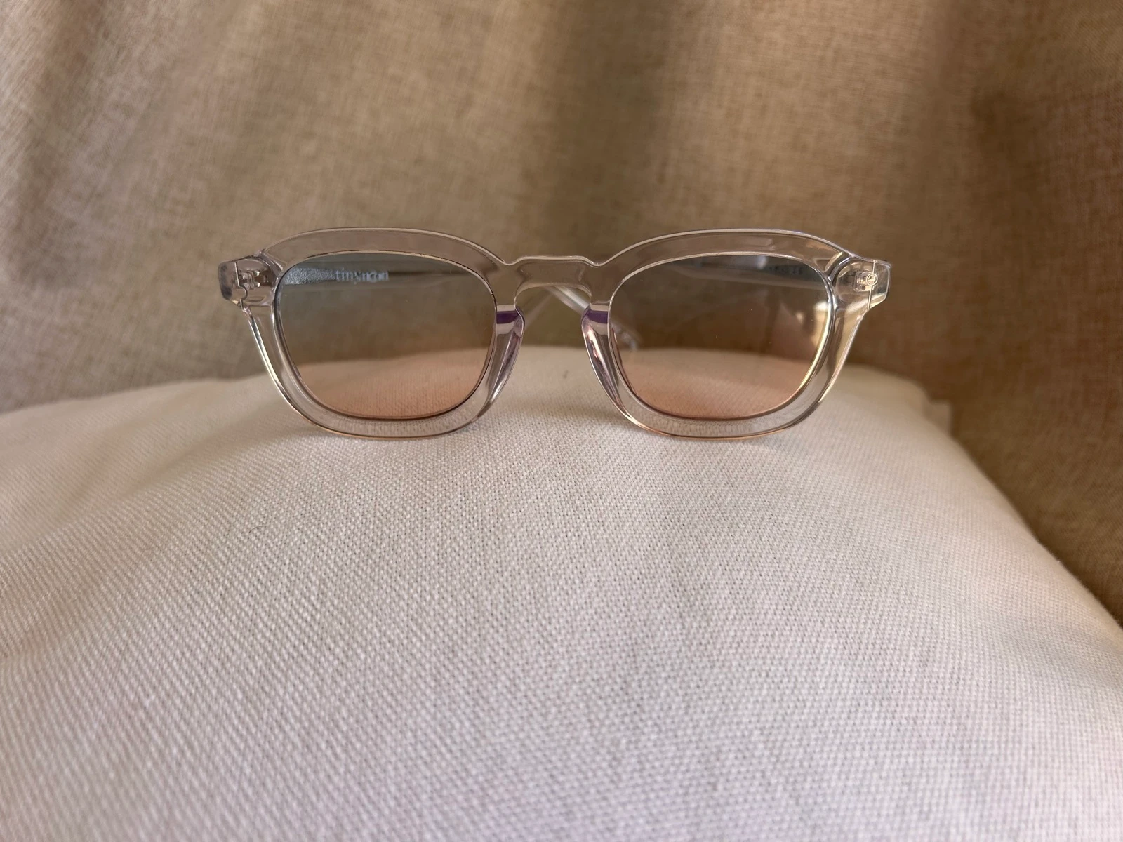 🕶️ Tinymoon Glasses – Nayah Model (Transparent Frame & Gradient Lenses) – photo 8